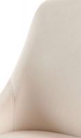Esszimmerstuhl Elmira Samt gold creme 