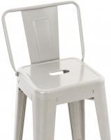 4er Set Barhocker Mason silber 