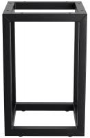 Tischgestell Metall 30x30x47,50 cm schwarz 