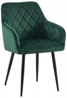 Esszimmerstuhl Monett Samt B grün 