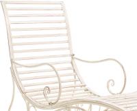 Gartenliege Amiens antik-creme 