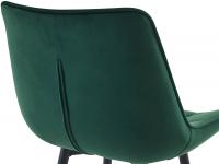 2er Set Barhocker Dartford Samt grün 