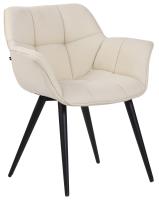 Esszimmerstuhl Roseville Stoff creme