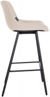 Barhocker Weston Kunstleder creme 