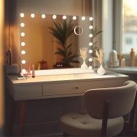 Schminkspiegel Norlina ohne Bluetooth weiß 