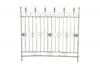 Gartenzaun Mangold bronze