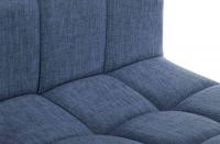 2er Set Barhocker Calma Stoff schwarz blau 