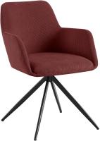 Esszimmerstuhl Olema Cord bordeauxrot 