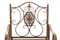 2er Set Gartenstühle Punjab antik braun 