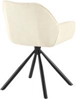 Esszimmerstuhl Rimio Cord creme 