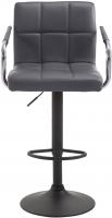 Barhocker Lucy V2 schwarz grau 