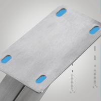 Tischbeine Biloxi L edelstahl 