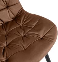 Esszimmerstuhl Rossford Samt braun Esszimmerstuhl Rossford Samt braun