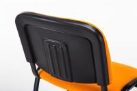 Besucherstuhl Ken V2 Stoff orange 