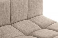 Barhocker Calma Stoff weiß creme 