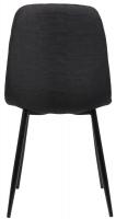 Stuhl Giverny Stoff schwarz 