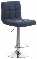 2er Set Barhocker Peru STOFF C blau 