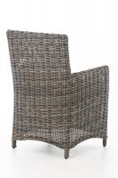 Stuhl Fontana / Sankt Marlo Eisengrau 5mm grau-meliert 