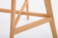 Barhocker Cannes Kunststoff Natura weiß 