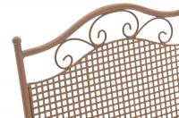 2er Set Gartenstühle Kiran antik braun 