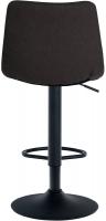 2er Set Barhocker Jerry Stoff schwarz schwarz 
