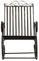 2er Set Schaukelstühle Smilla bronze 