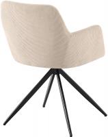 Esszimmerstuhl Olema Cord creme 