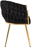 Esszimmerstuhl Molise gold schwarz 