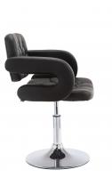Lounger Dublin Kunstleder schwarz 