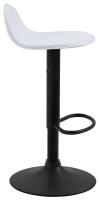 2er Set Barhocker Lana V2 schwarz weiß 