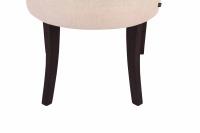 2er Set Esszimmerstuhl Aberdeen Stoff antik creme 