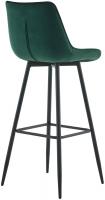 2er Set Barhocker Dartford Samt grün 