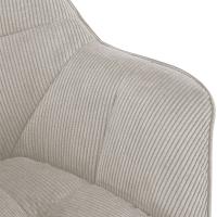 Esszimmerstuhl Milford Cord creme 