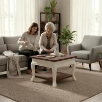 Couchtisch Thordis dunkelbraun