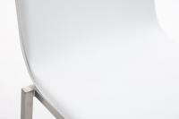 Barhocker Avola Leder Flach E78 weiß Barhocker Avola Leder Flach E78 weiß