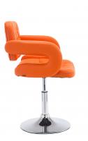 Lounger Dublin Kunstleder orange 