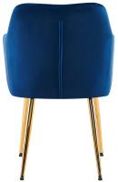 Esszimmerstuhl Monett Samt G dunkelblau 