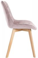 2er Set Stühle Brook Samt pink 