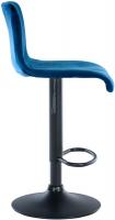 Barhocker Hover Samt B blau 