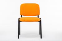 Besucherstuhl Ken V2 Stoff orange 