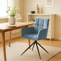 Esszimmerstuhl Jonah Stoff türkis