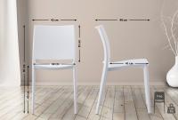 2er Set Stuhl Meton weiß 