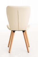 Stuhl Elda PU natura creme 
