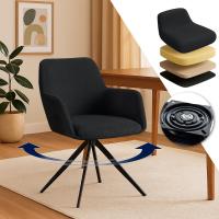 Esszimmerstuhl Olema Cord schwarz Esszimmerstuhl Olema Cord schwarz