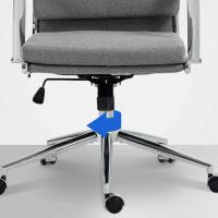 Bürostuhl Cleveland Stoff grau 