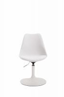 4er Set Esszimmerstühle Maverick W Kunststoff weiß 