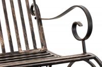 2er Set Schaukelstühle Smilla bronze 