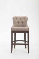 Barhocker Lakewood Stoff, Antik taupe 