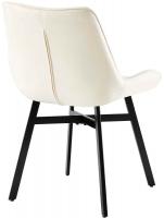 Stuhl Colby Samt creme 