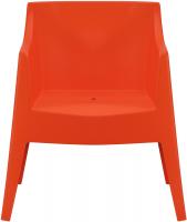 4er Set Stühle Bartal orange 